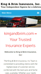 Mobile Screenshot of kingandbrim.com